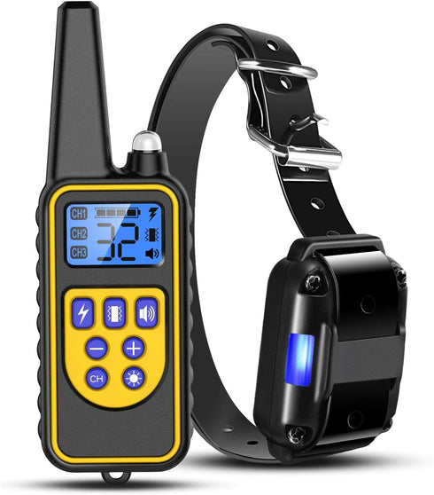 iMounTEK Dog Training Shock Collar with Remote, 3 Modes, Up to 2600Ft Range, 0~99 Shock Levels