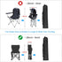 28x8 Inch 2 Pack PATIKIL Camp Chair Replacement Bag, Nylon Folding Camping Chair Carry Bag Tripod Case Bag with Handle