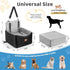 Mmczwgc 40 lbs 6-Inch 3 2 Dog Car Seat for Small Medium Dogs Up to Dog Booster Seat with Memory Foam, Pet Car Seat