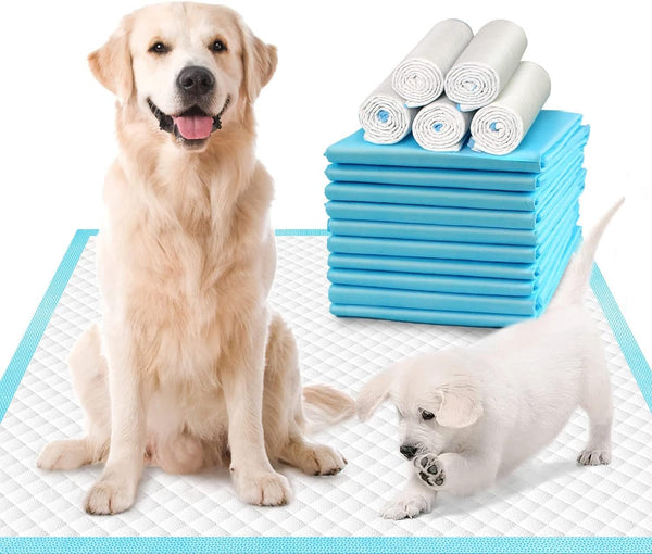 DEEP DEAR Extra Large Dog Pads 30"x26" 30 Count, Thicker Puppy Pads