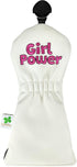 Foretra Limited Edition Girl Power Hybrid Headcover, Tour Quality Golf Club Cover for Customization