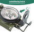 Impact-Resistant Waterproof Military Navigation Compass for Outdoor Adventures