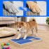 Dog Nail Scratch Pad with Treat Box, Solid Wood Nail Filing Board That Trims Nails Naturally Without Clippers for Dogs