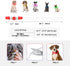 Light Up Dog Collars, USB Rechargeable Dlitk LED Glow Collar for Large Medium Small Dogs, TPU Cuttable Size, Red