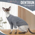 DENTRUN Pullover Shirt for Sphynx Hairless Cats, Breathable Turtleneck Sweater, Adorable Cat's Clothes Vest Pajamas