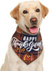 Yilad Thanksgiving Cute Turkey Dog Bandana Scarf Triangle Bibs Pet Accessories Cat Kerchief