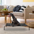Pet Bed Mesh Elevated Dog Bed, Breathable Indoor Pet Hammock, Detachable Dog Bed for Puppy Sleeping