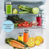 4 Pack 16 oz Glass Juice Bottles - Wide Mouth Glass Water Bottles with Lids - Borosilicate,Stainless Steel Lids