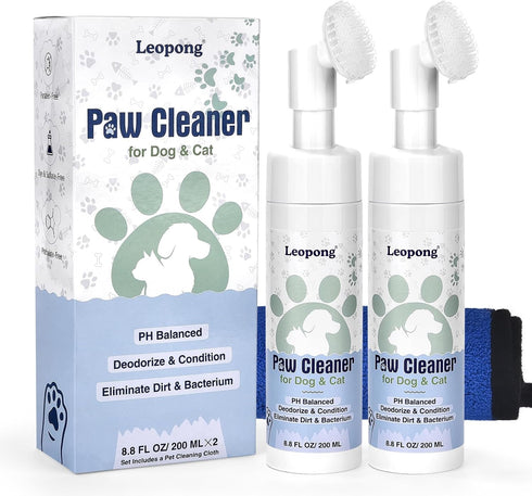 Leopong Dog Paw Cleaner,Dog Paw Wash Care for Dogs Large Medium Small