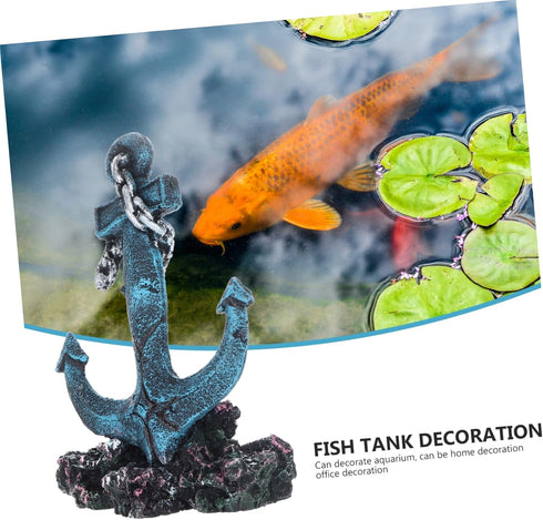 1pc Pool Ornaments Home Décor, Sailboat Ornament for Beach Table and Fish Tank Ruins Chic Decor