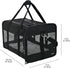 16 16.5" 10.6" 11" Amazon Basics Airline Approved Soft-Sided Mesh Pet Travel Carrier with Shoulder Strap, Portable