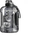 HOORMED 50oz & 84oz Motivational Water Bottle - Time-Marked, Leak Proof & BPA