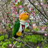 Magnoloran 80in Bird Diapers Bird Harness Tuxedo Flight Suits with Flying Leash Parrot Nappy with Waterproof Inner
