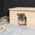 Niteangel Natural Bamboo Chew Toys for Rabbits, Chinchilla, Guinea Pigs