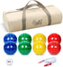 Bocce Ball Set Regulation Size and Weight for Professional Tournament, Backyard, Beach,