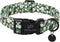 Summer Flower Print Dog Collar, Lightweight Adjustable Cute Pet Collar, Ideal Gift for Boy Girl Dogs