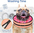 Supet Raised Sponge Dog Cone Collar Alternative After Surgery, Soft Dog Cone for Small Medium Large Dogs to Stop