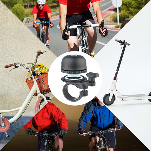 Bike Bell for Apple AirTag | Hidden Bike Holder GPS Tracker Bike Bell Anti-Theft | Bike Bells for Adults Kids | Loud