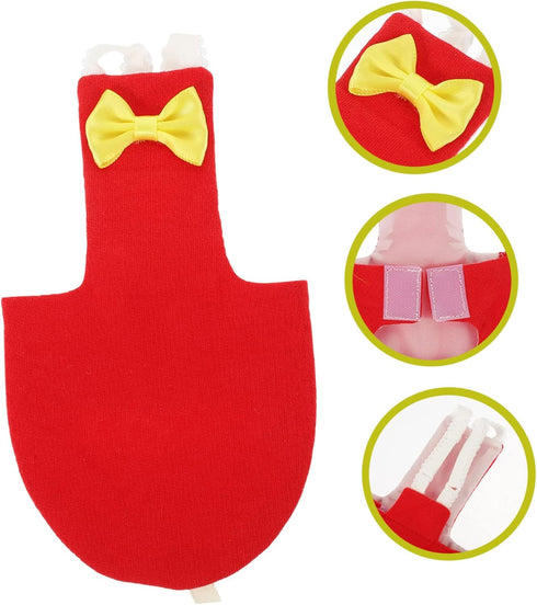 Stylish Washable Cockatiel Flight Diaper - Comfortable Bird Clothing
