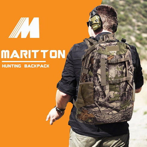 Hunting Backpack Durable Pack with Bow and Rifle Carry System for Camping Hiking