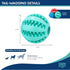 Good Scout Dental Balls for Dogs, Indoor and Outdoor 2-Pack Dog Ball Set, 6 cm/2.36 Inch