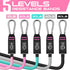 Resistance Bands for Working Out, 150LBS Exercise Bands, Workout Bands, Resistance Bands Set with Handles for Men Women, Legs Ankle Straps for Muscle Training by RENRANRING
