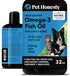 PetHonesty Omega 3 Fish Oil Supplement for Dogs & Cats (32oz) - Wild Caught for Skin, Coat, Immunity, Joint, Brain &