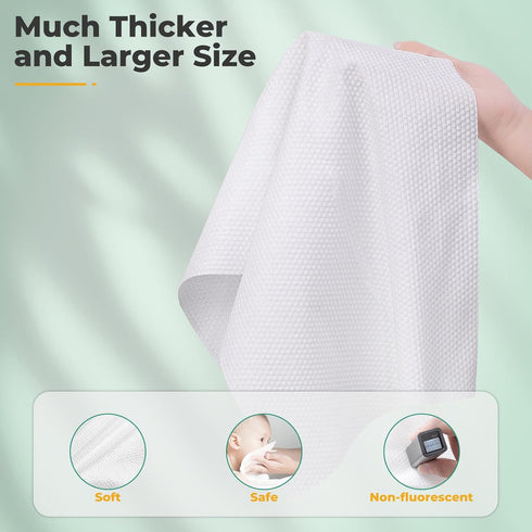 20 Disposable Towel Compressed Towel, Disposable Face Compressed Towels Large Size Coin Tissue Portable Washcloth