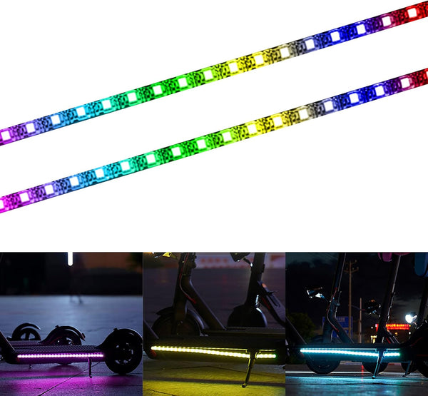 YHGSEE Electric Scooter LED Strip Light - Night Cycling Colorful Lamp for Xiaomi M365/pro, Waterproof Safety Skateboard