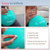 Small 9 Inch Exercise Ball, Mini Pilates Anti Burst Slip Resistant Yoga Ball for Stability, Fitness, Therapy & Core