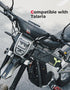 KEMIMOTO Universal Waterproof Motorcycle Handlebar Bag - Front Storage Bag for Sur-Ron Light Bee X & Talaria Sting