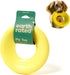 Earth Rated Flying Disc Dog Toy, Interactive Yellow Flying Saucer for Adult and Puppy Dogs, Floats in Water