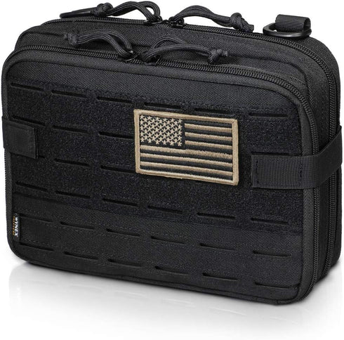 WYNEX Tactical Molle Admin Pouch of Double Layer Design, Admin Pouches Molle