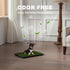 HQ4US 4LEGS 23" 16", Hemmed Dog Grass Pad with Tray Small x Dog Puppy Litter Box with Odor Free Artificial Grass Pee