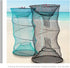 30cm 60cm BESPORTBLE Foldable Crawfish and Crab Trap Net Diameter X Length Portable Shrimp Fishing Cast Net for Blue