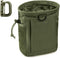 LIVANS Tactical Molle Dump Pouch - Adjustable Magazine Recovery Bag for Airsoft Paintball Hunting