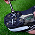 Hordion (1 Pack) Golf Shoe Spikes Wrench, Professional Golf Spike Removal Tool Golf Shoes Cleat Wrench Two Pin
