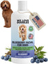 Blueberry Facial Dog Shampoo - Dog Tear Stain Remover, Brightens & Whitens