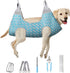 Supet Dog Grooming Hammock Harness for Dogs Cats, Relaxation Pet Nail Clipper