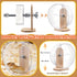 Sonwyoung 40 9.5'' Pcs Hamster Cage Accessories, Exercise Wheel, Wood Platform Hideout House, Water Bottle, Sand Bath