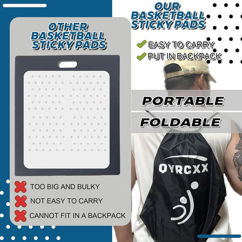 QYRCXX 120 11.6"x4.7" Extra-Sticky Replacement Sheets for Basketball Mats - High-Tack Adhesive Pads, Compatible