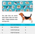 KUDES Dog Cooling Bandana Collar with Recyclable Ice Packs, Adjustable Ice Chill Out Scarf for Small Medium Large Dogs