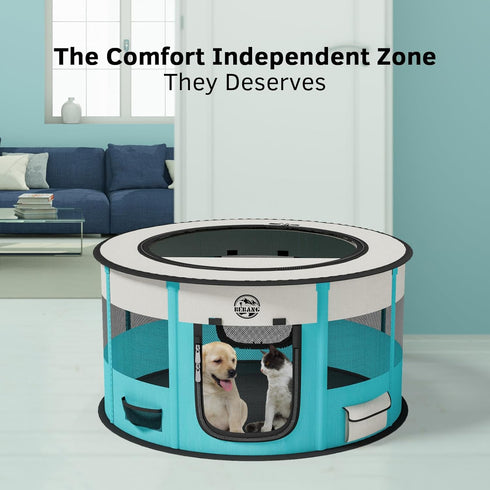Dog Playpen Puppy Play Pen Indoors Pet Crate Small Dog Cage Portable Foldable Cat Kennel for Kitten Hamster Rabbit