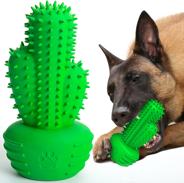 Dog Chew Toys Dog Toothbrush Stick - Teeth Cleaning Brush Dental for Medium Large Dog, Puppy Christmas, Easter Birthday