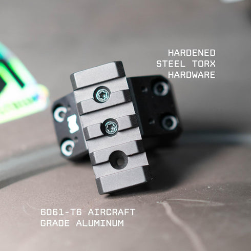 Monstrum Low Profile Red Dot Ring Mount for Rifle Scopes