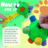 Snuffle Ball for Dogs, Interactive Puzzle Ball, Natural Foraging Skills Slow Feeder Training Toy (Green)