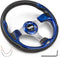 NOKINS 12.5" Universal Golf Cart Steering Wheel, Fits EZGO TXT&RXV Club Car DS&Precedent Yamaha