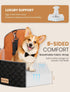 Mavora Max 35 lbs Dog Car Seat for Small/Medium Dogs, Elevated Dog Booster Seat Memory Foam Puppy Car Seat