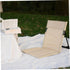Veesper Beach Lounger, Foldable & Lightweight Oxford Cloth Camping Chair with Storage Bag, Waterproof & Breathable