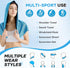 CHEMLUK 50 Cooling Towels for Neck and Face: Instant Cool Hoodie Towel UPF Protection Quick Dry Ice Hooded Towels